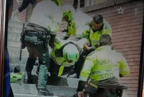 Policía muerto