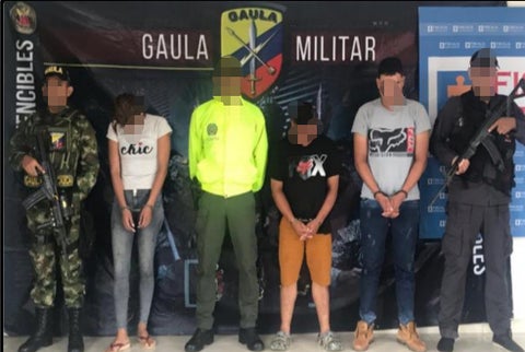 Presuntos responsables del homicidio de un médico en El Bagre, Antioquia