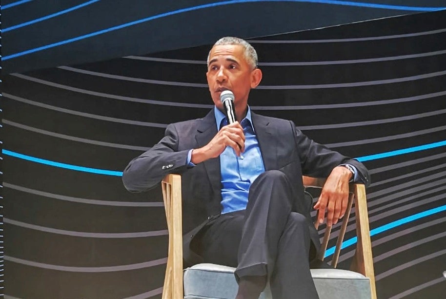 Expresidente Barack Obama en EXMA 2019