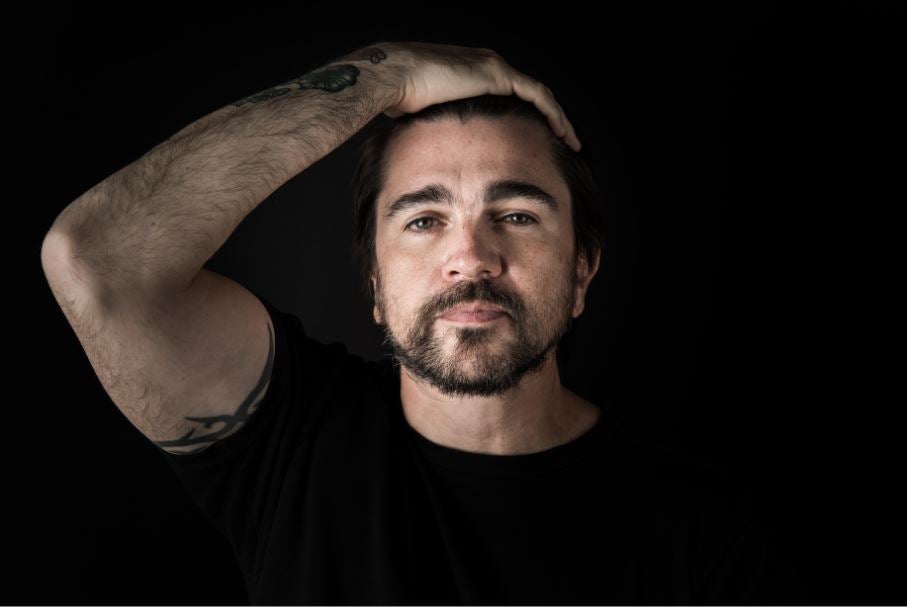 Juanes, reconocido artista colombiano.
