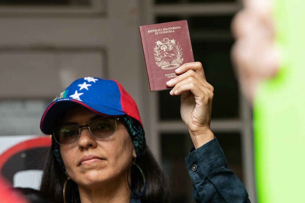 Pasaporte venezolano