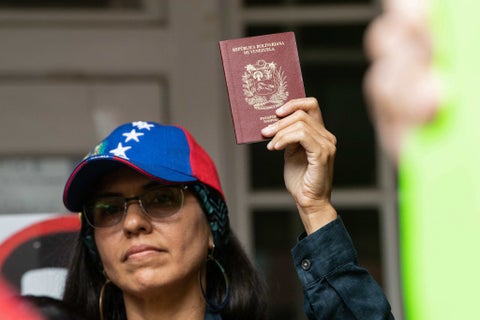 Pasaporte venezolano