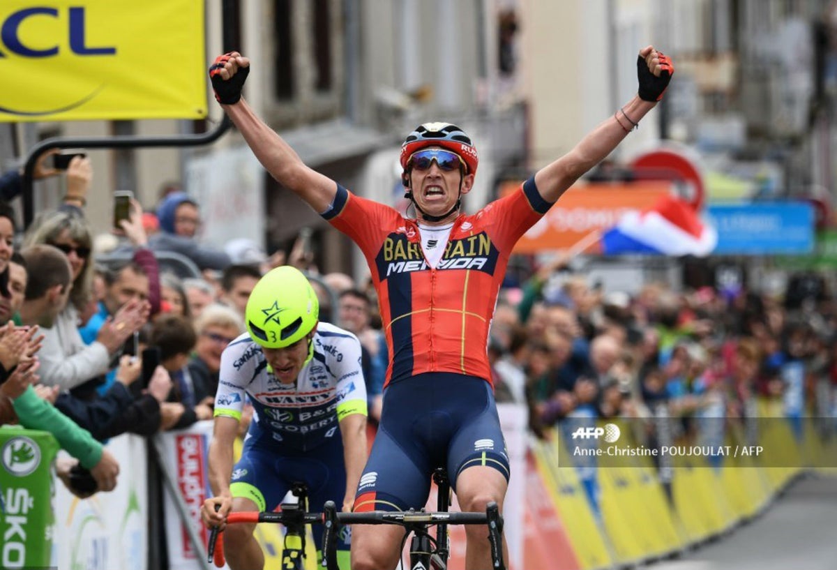 Dylan Teuns, líder del Critérium del Dauphiné