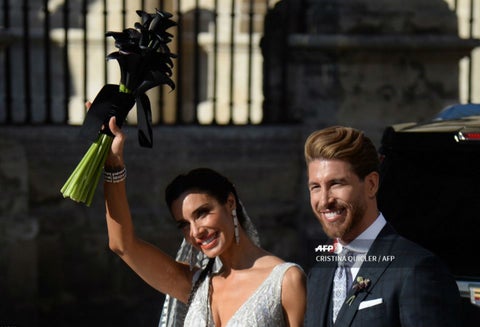 Sergio Ramos se casó con Pilar Rubio en Sevilla
