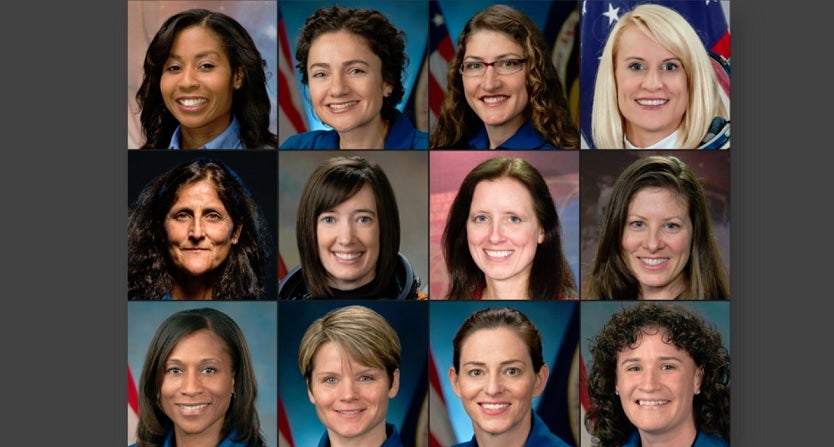 Mujeres que podrían pisar la Luna