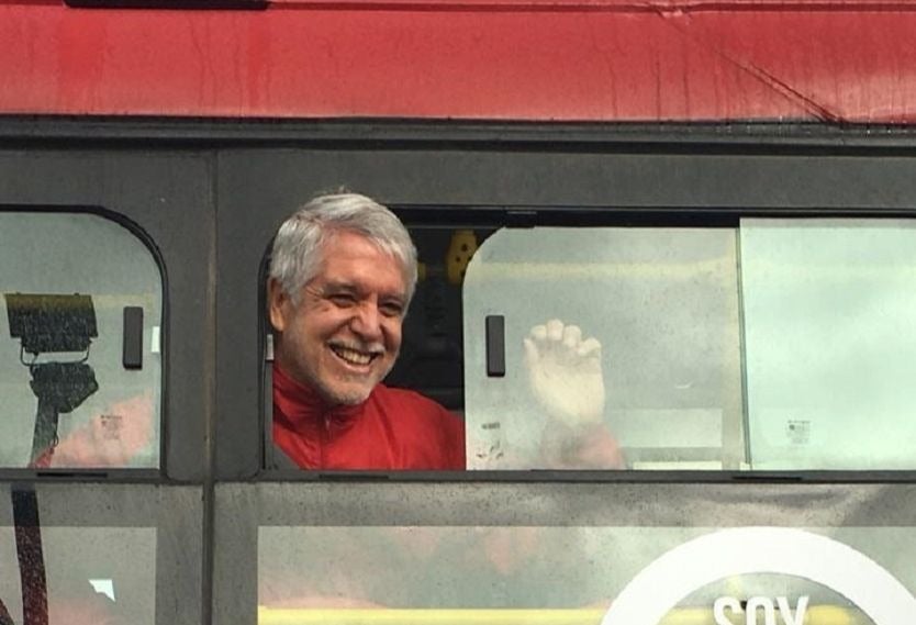 Peñalosa en Transmilenio