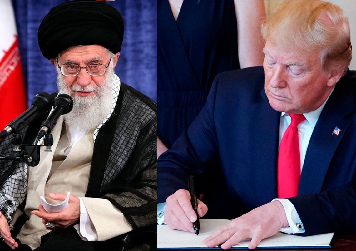 Donald Trump toma medidas contra Irán