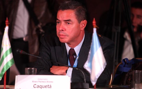 Álvaro Pacheco, gobernador de Caquetá.