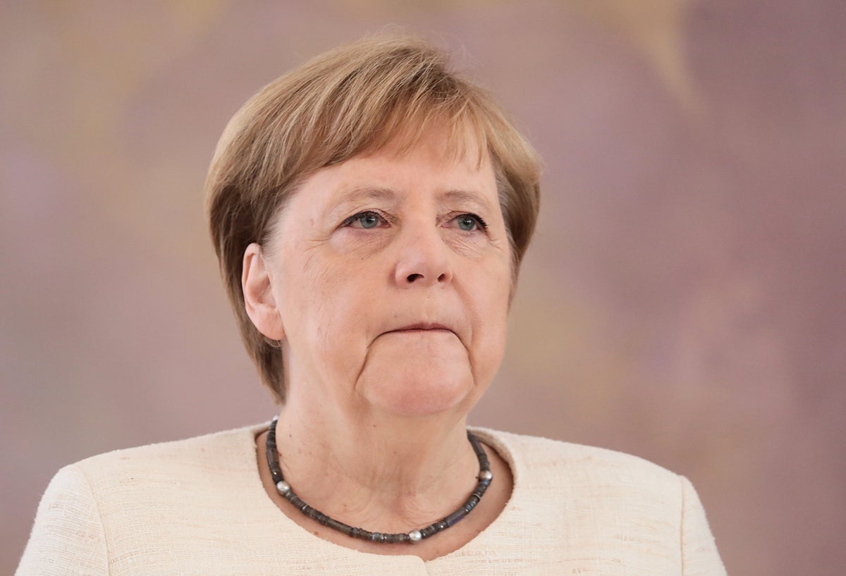 Ángela Merkel, canciller alemana, en Berlín
