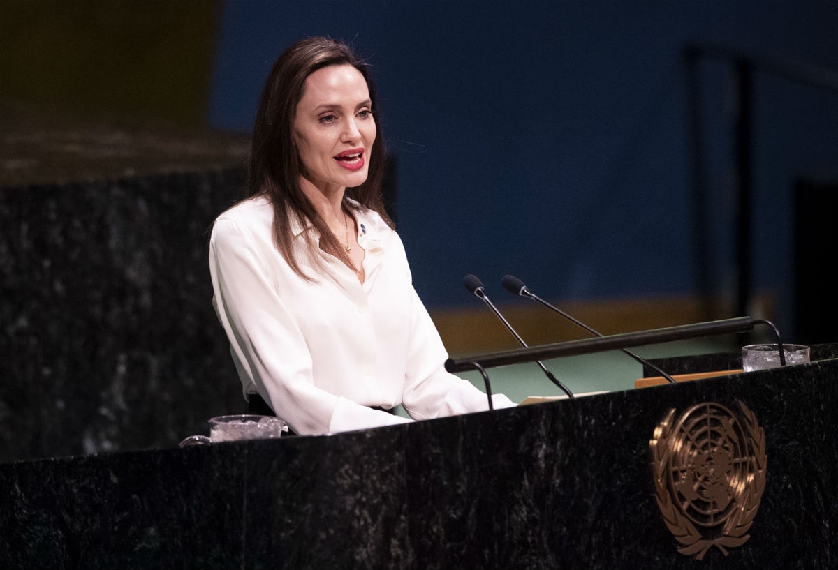 Angelina Jolie, actriz estadounidense