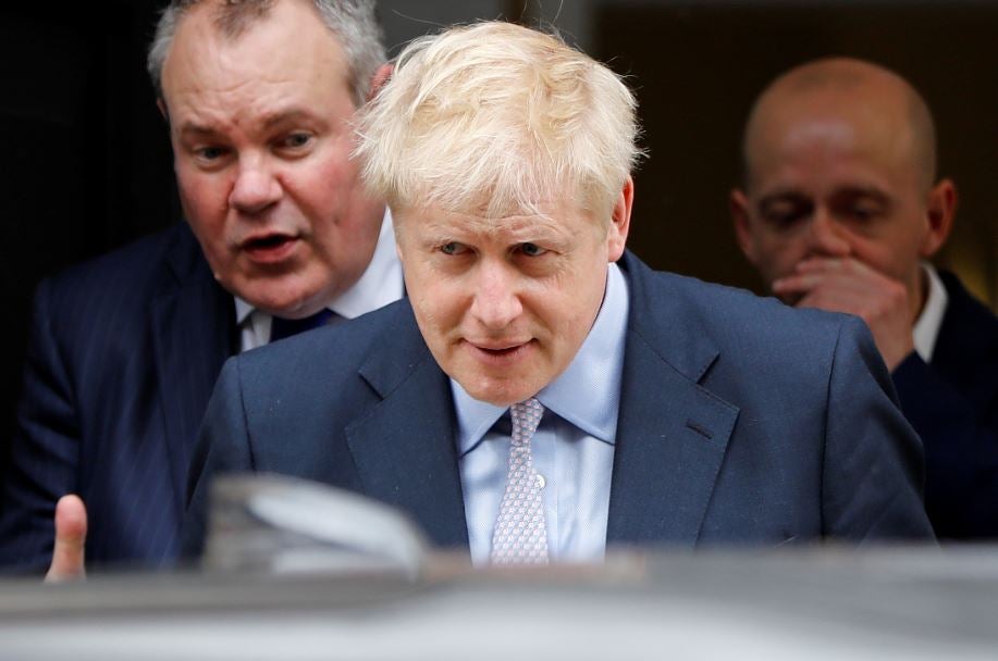 Boris Johnson, candidato a suceder a Theresa May