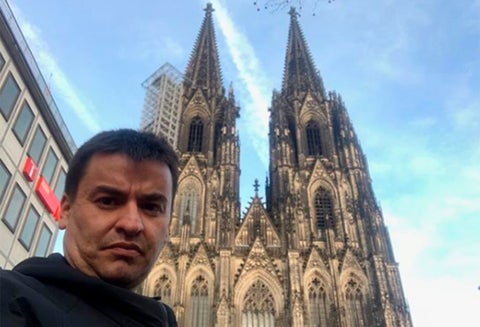 Camilo Fidel Pinzón en Colonia (Alemania)