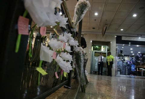 Atentado en Centro Comercial Andino