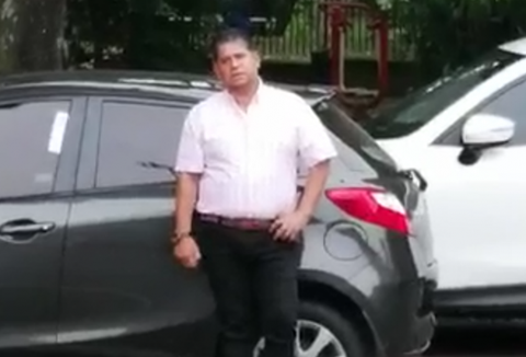 César Suárez Mira fue captado por un ciudadano en inmediaciones de la Unidad Deportiva Atanasio Girardot