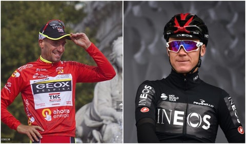 Juanjo Cobo y Chris Froome