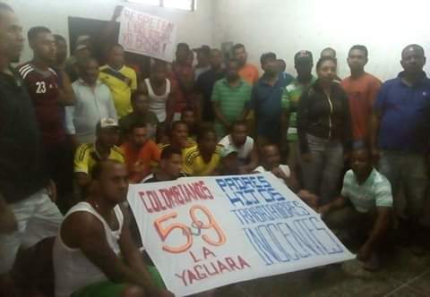 Colombianos detenidos en Caracas claman por atención de Bachelet