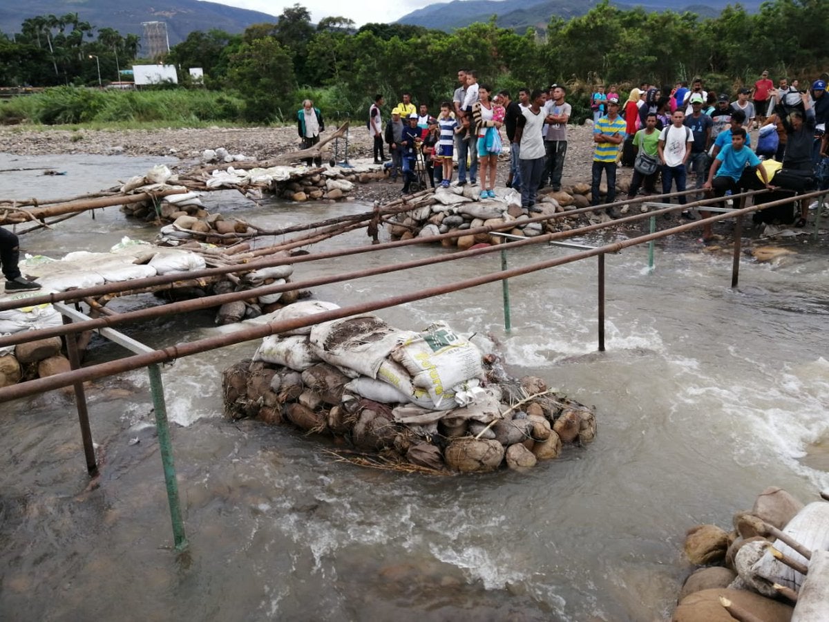 Trochas entre Colombia y Venezuela