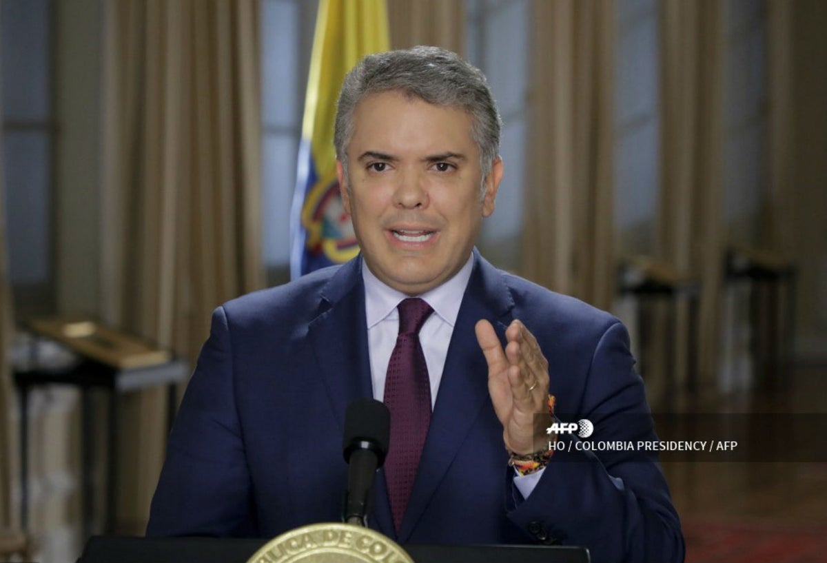 Iván Duque, presidente de Colombia