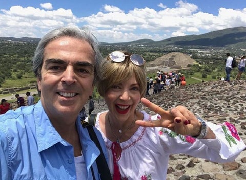 Edith González y Lorenzo Lazo