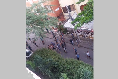 Disturbios y enfrentamiento entre hinchas en El Rodadero