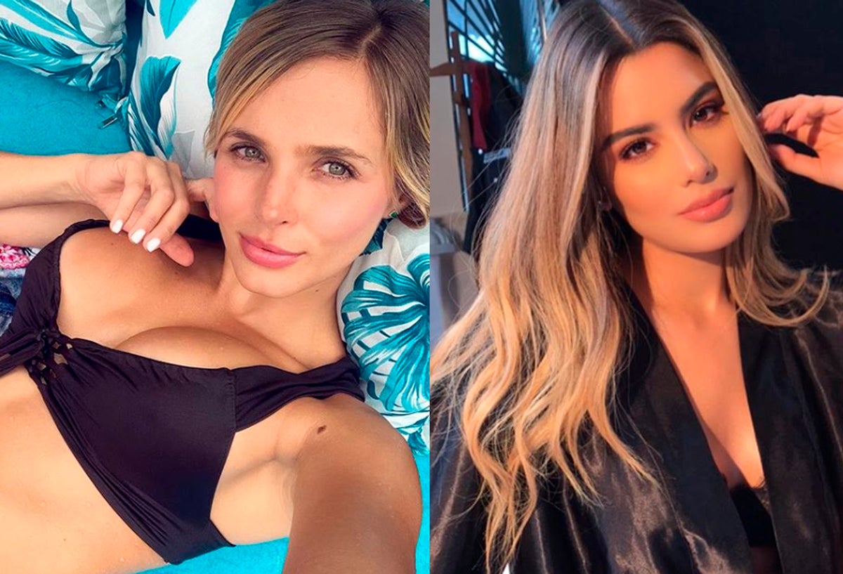 La modelo compartió una fotografía del chat que sostuvo con la exreina.