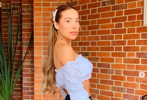 La youtuber habría reubicado el cuadro de su exnovio.