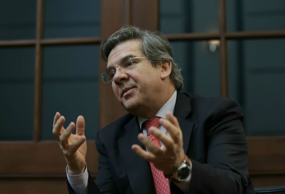 El senador de Cambio Radical, Germán Varón Cotrino.