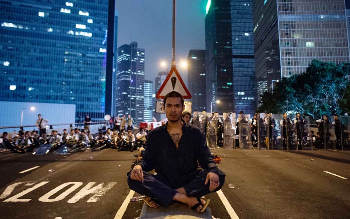 Disturbios en Hong Kong