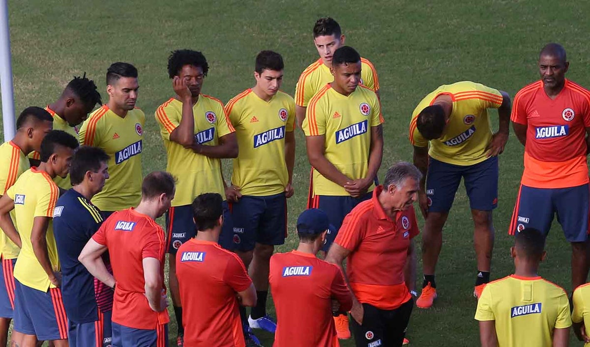 Selección Colombia - entrenamiento Copa América