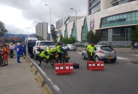 Intento de suicidio en Avenida Boyacá