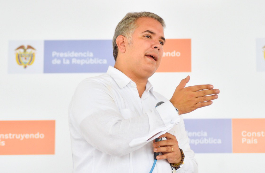 El presidente de la República, Iván Duque, desde Guainía calificó de narcotraficante a 'Jesús Santrich'
