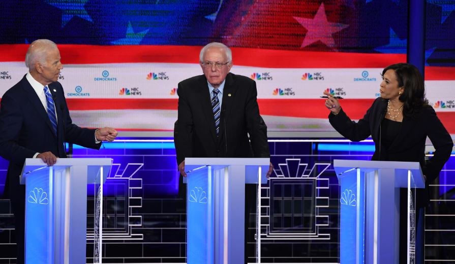 Kamala Harris y Joe Biden