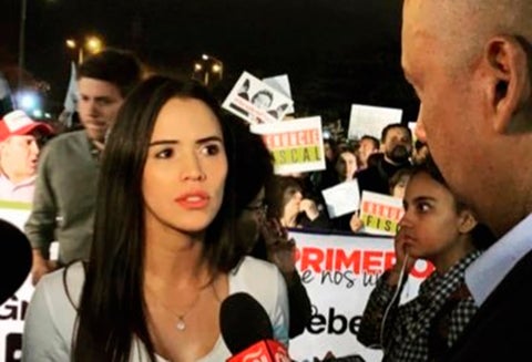 Mafe Carrascal, periodista, twittera, activista política