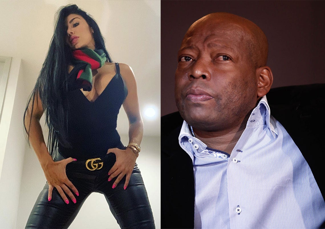 Marcela Reyes recibe un mensaje del Tino Asprilla