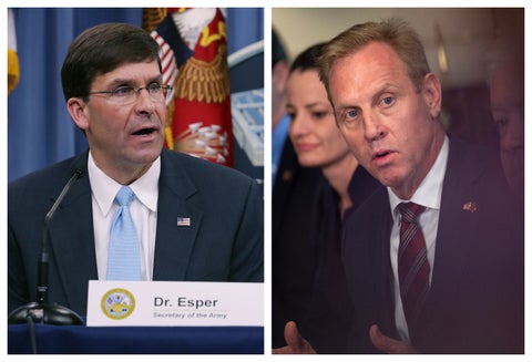 Mark Esper reemplazará a Patrick Shanahan en el Pentágono