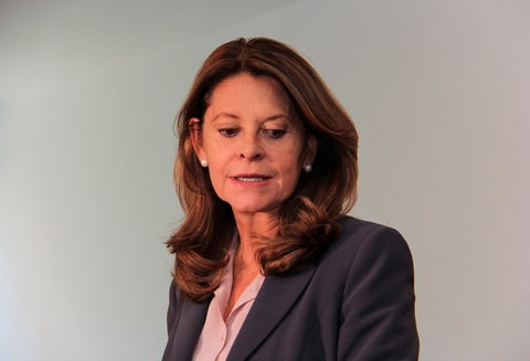 Marta Lucía Ramírez, vicepresidenta de la República