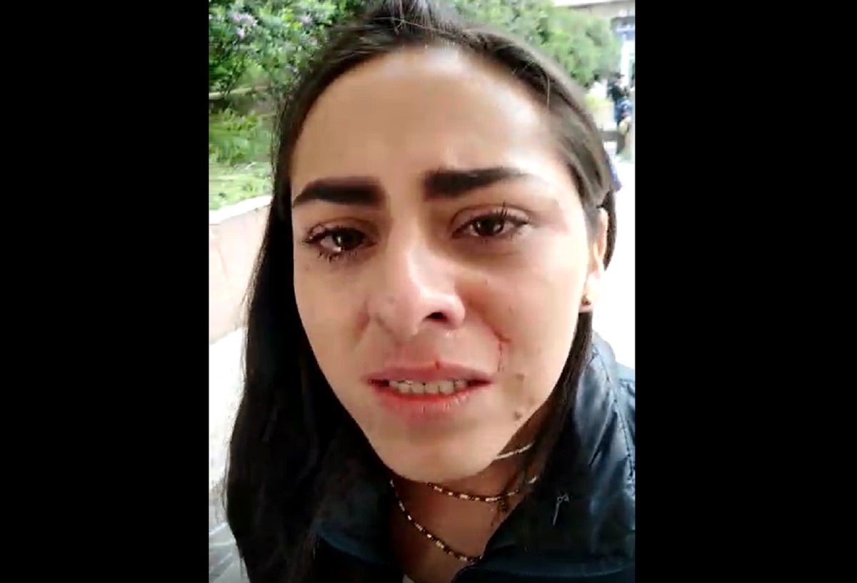 Agresión a una periodista