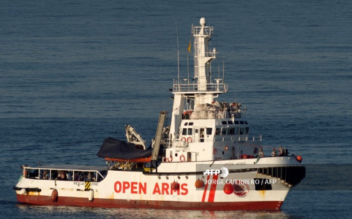 Barco de rescate Open Arms