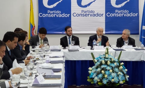 Expresidente Andrés Pastrana en el Partido Conservador