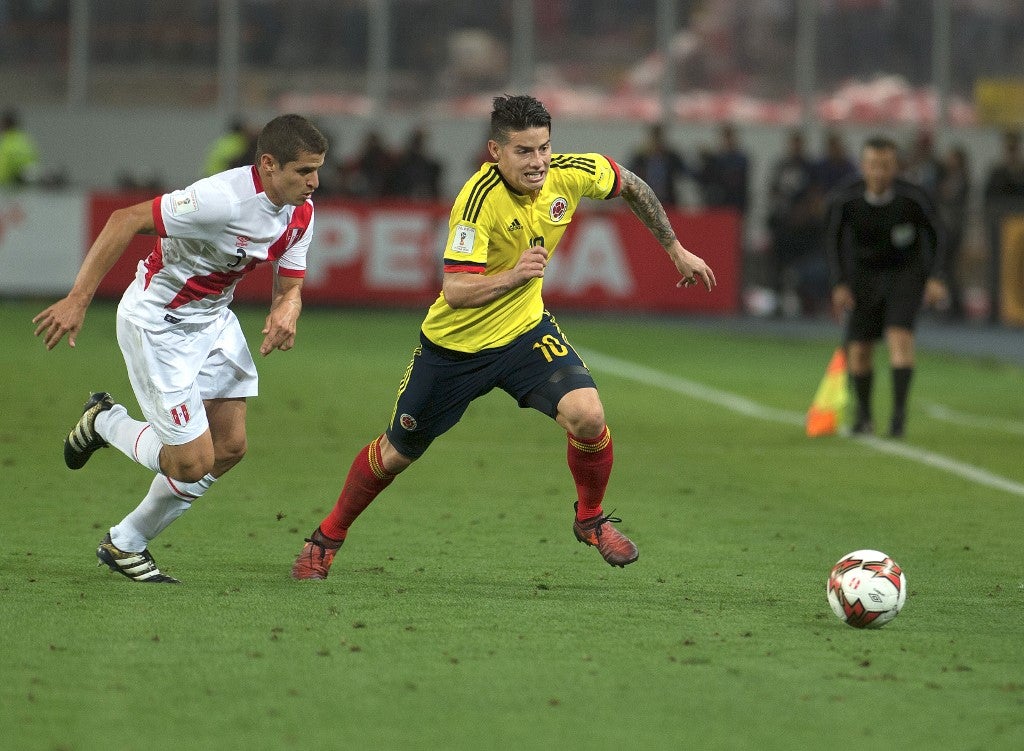 Perú vs Colombia - eliminatorias Rusia 2018