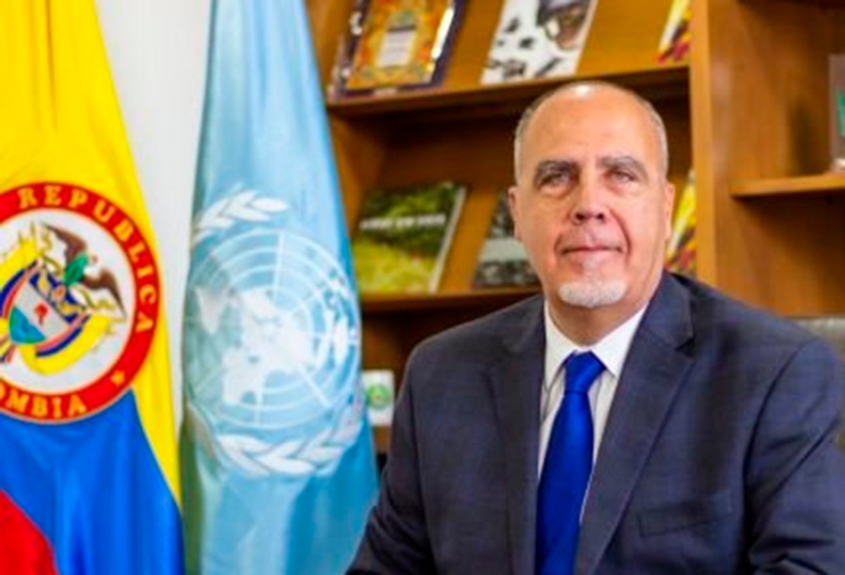 Pierre Lapaque, representante de la Oficina de las Naciones Unidas contra la Droga y el Delito