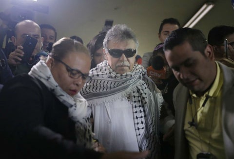 Posesión de Jesús Santrich como Representante a la Cámara de la República.