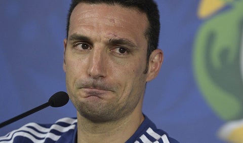 Lionel Scaloni, técnico de la Selección de Argentina
