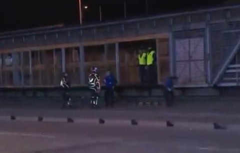 Accidente en Transmilenio