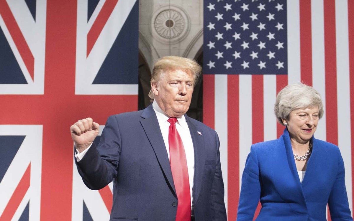 Trump y May