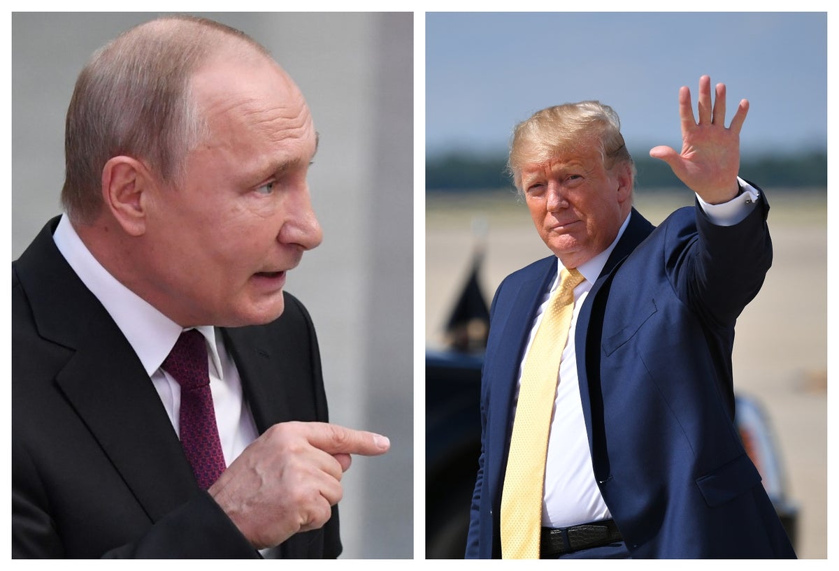 Vladimir Putin y Donald Trump
