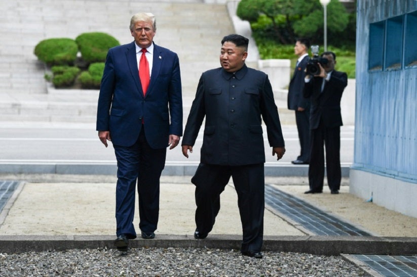 Trump y Kim Jong Un