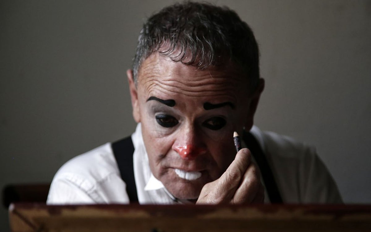Alberto Noya, el payaso 'Tuerquita'.