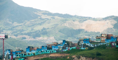 El barrio Villa Gladys, ubicado en la localidad Rafael Uribe Uribe, en Bogotá
