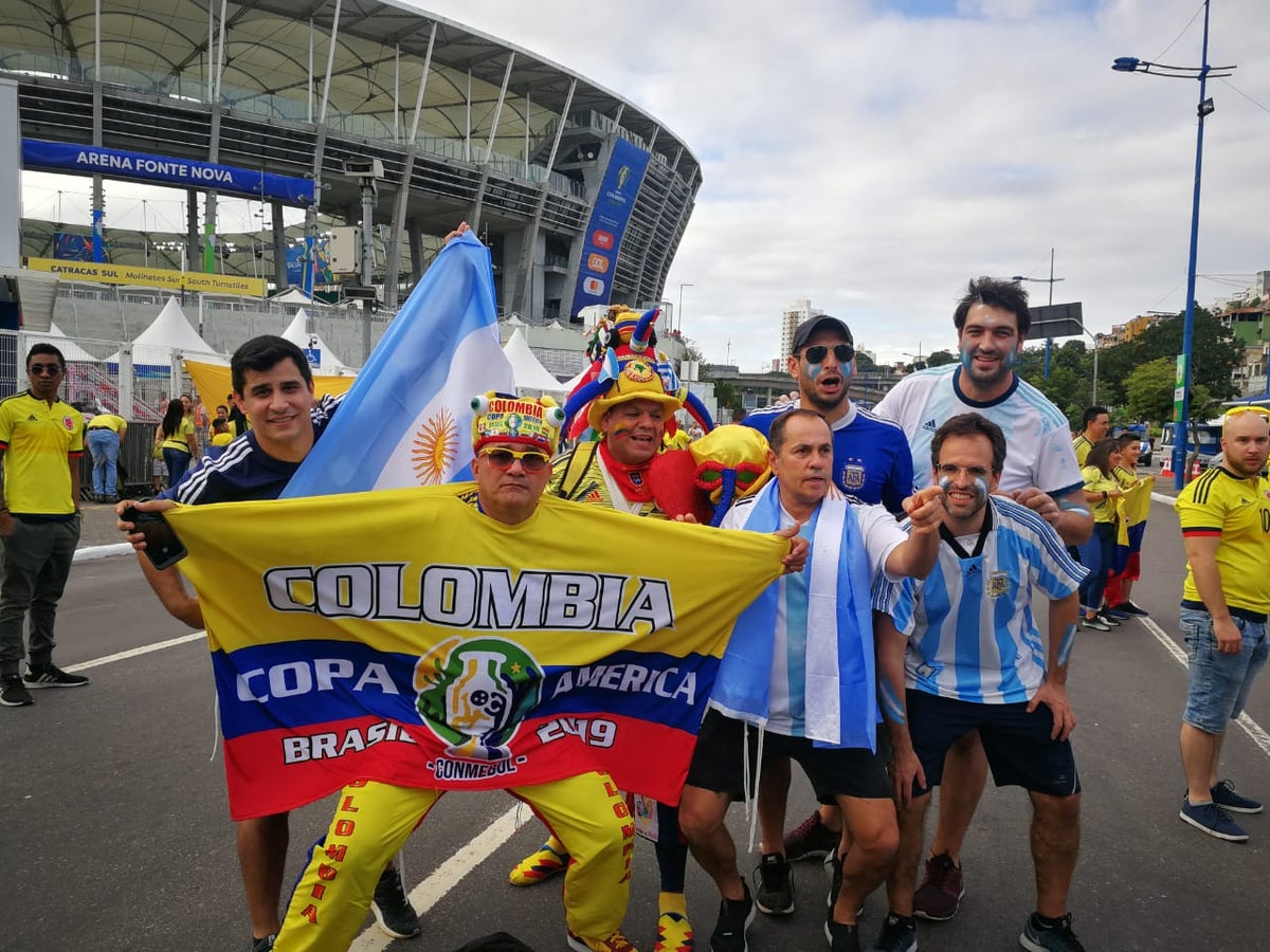 Colombia vs Argentina, Copa América